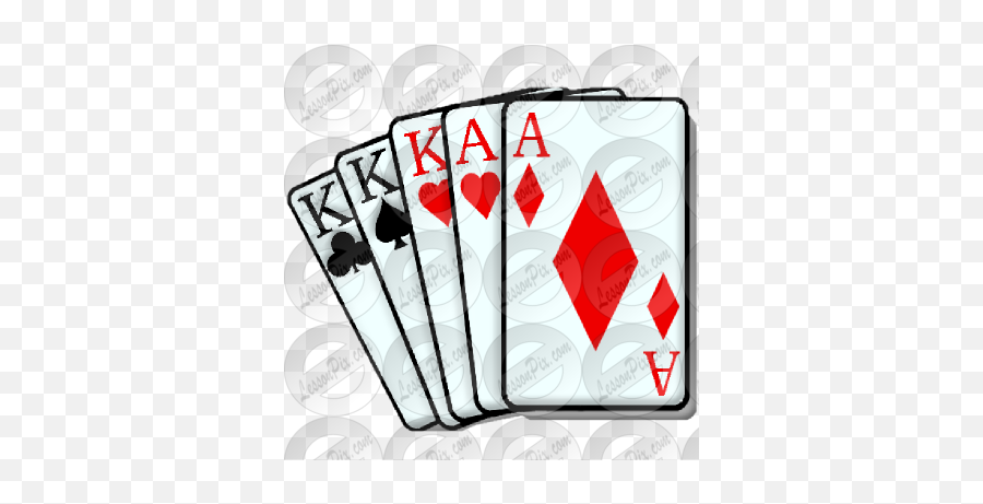 Lessonpix Mobile - Poker Png,Full House Png