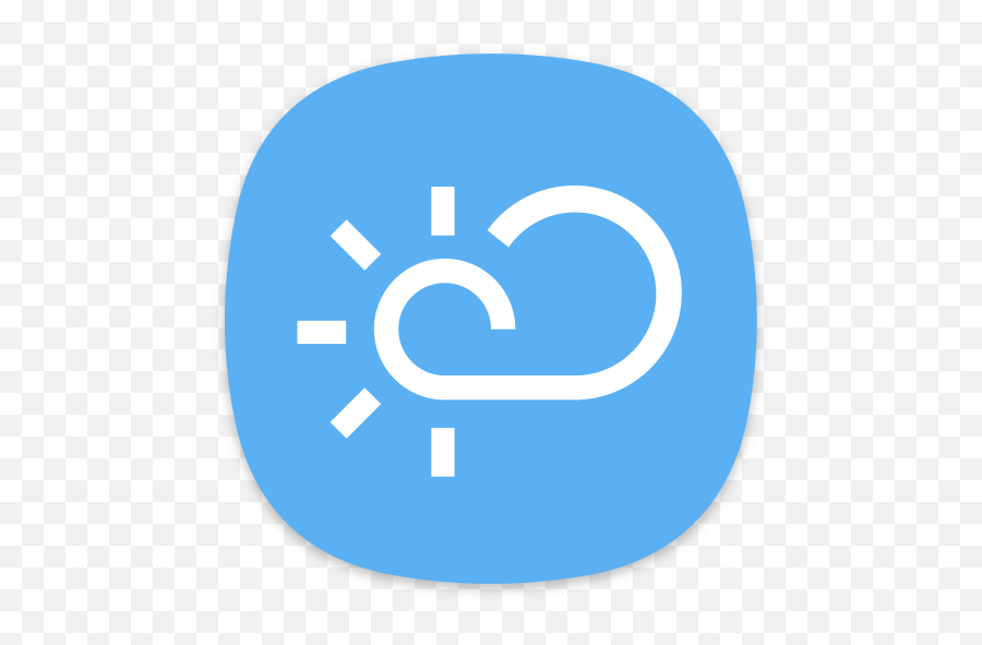 Weather Icon Of Flat Style - Galaxy S8 Icon Png,Weather Png