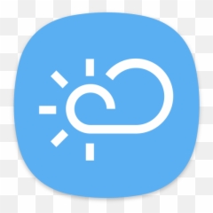 Weather Icon Of Flat Style - Galaxy S8 Png