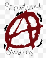 Anarchy Symbol Text - 10 Anos Png,Anarchy Symbol Png