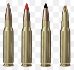 762x51mm Nato Cartridges Fn Herstal - Fn Scar Bullets png