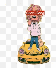 Lil Pump Supreme - Imagenes De Lil Pump Animado Png,Lil Pump Png