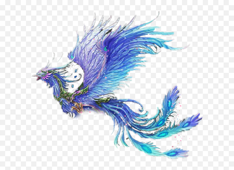 Phoenix Blue Bluephoenix Bird Myth - Phoenix Png,Myth Png