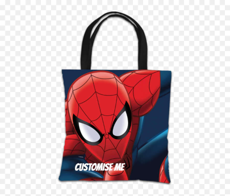 Marvel Ultimate Spider - Man Print Tote Bag Tote Bag Png,Ultimate Spider Man Logo
