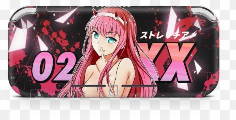 Zero Two Switch Lite Skin - Manga Png,Zero Two Png