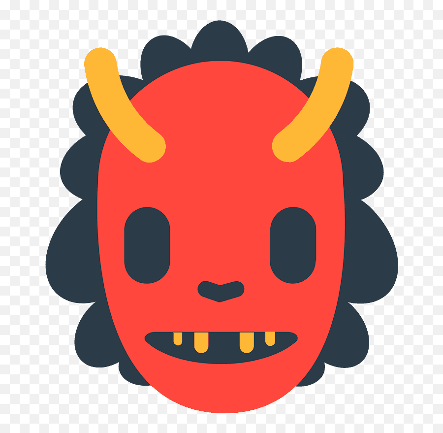 Ogre Emoji Clipart Free Download Transparent Png Creazilla - Japanese Ogre Emoji Discord,Ogre Png