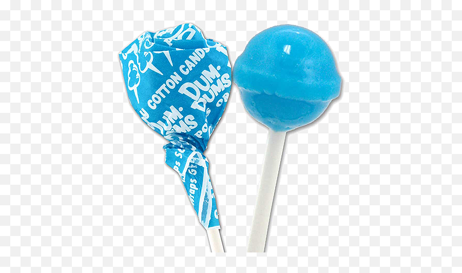 Download Hd Dum Dums Color Party Ocean Blue Cotton Candy - Lollipop Png,Cotton Candy Png