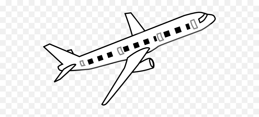 Best Airplane Clipart Black And White 20184 - Clipartioncom Plane Clipart Black And White Png,Airplane Clipart Transparent Background