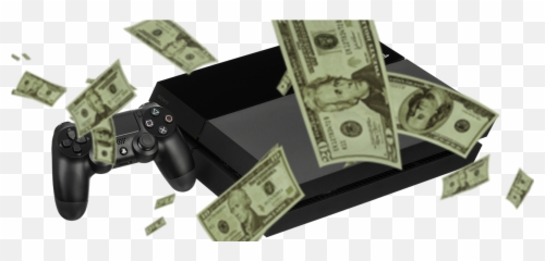 Download Raining Canadian Money Png - Tippi Microgel Ps4