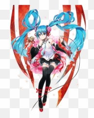 Vocaloid Hatsune Miku Asian Clothes Headphones Tagme Tattoo - Miku Expo 2019 Taiwan Hong Kong Png,Miku Transparent