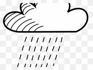 Cloud Clipart Pdf - Drawing Rain Png Download Full Svg