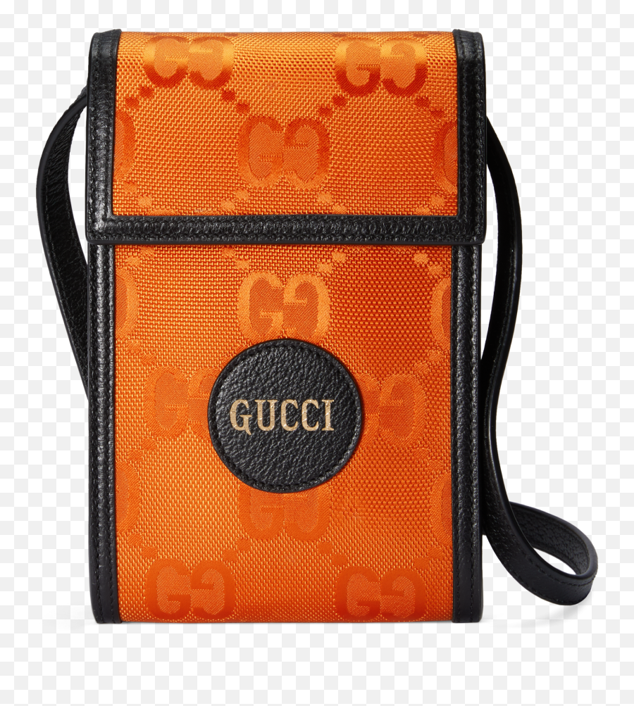Gucci Slg Off The Grid Mini Bag Carrot Orangeblack - Off Of Grid Gucci Png,Gucci Belt Png