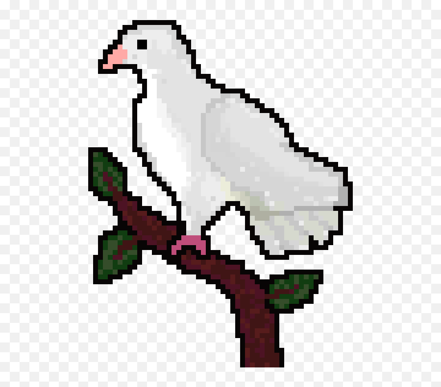 Godu0027s Creation White Dove Pixel Art Maker - Bird Png,White Dove Png