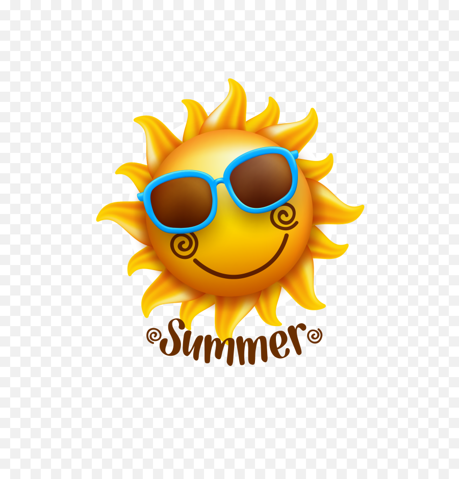 Library Of Summer Sun Image Download Photos Png - Sun With Sunglasses Png,Summer Transparent Background