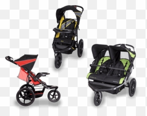Download Joggers - Baby Trend Navigator Lite Double Jogger Double Baby Trend Expedition Jogging Stroller Png,Stroller Png