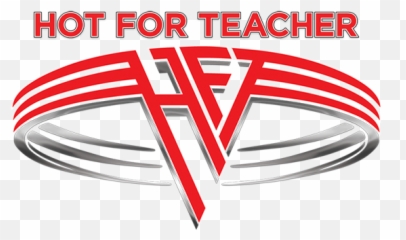 Hot For Teacher Van Halen Tribute Hftrockscom - Vertical png