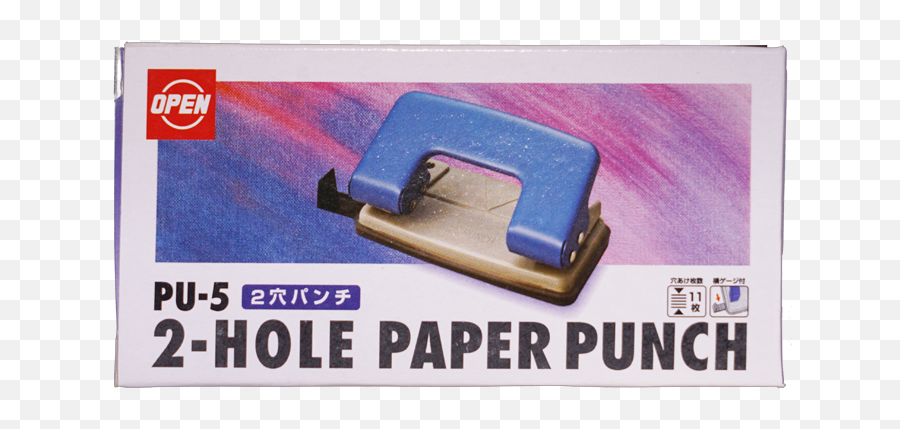 Open 2 Hole Paper Punch Pu - 5 Sam U0026 Company Online Store Stapler Png,Paper Hole Png
