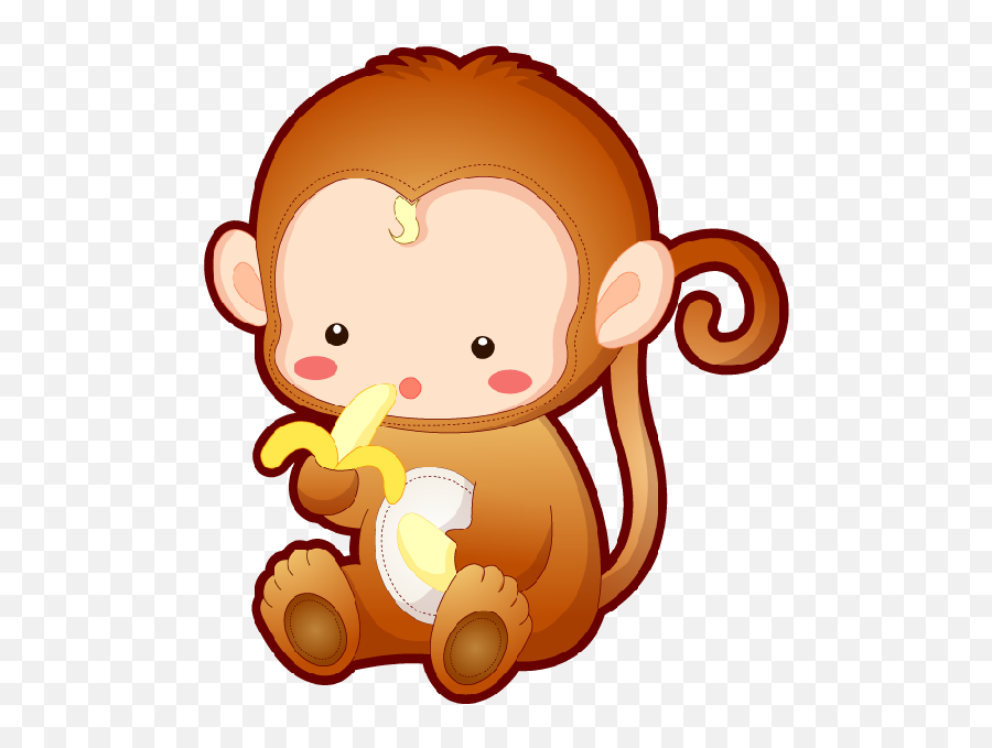 Cartoonmonkeyimage0002png 600600 Pixels Monkey - Cute Cartoon Monkey Cartoon,Monkey Transparent Background