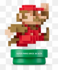 Classic Mario Amiibo - Color png