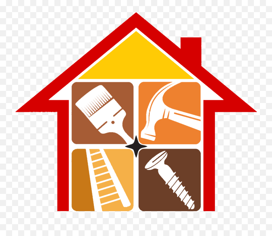 Home Clipart Improvement - Free Clipart Renovation Logo Png,Home Improvements Logos