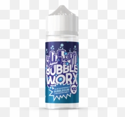 Bubbleworx - Blue Raspberry Bubblegum 100ml Solution Png,Blue Raspberry Png