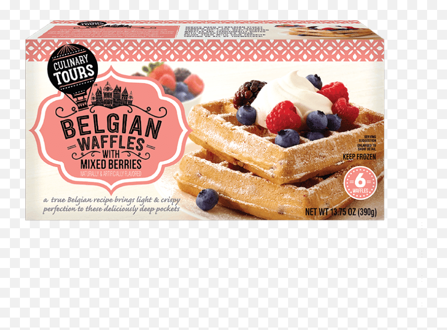 Belgian Waffles With Mixed Berries Culinary Tours - Frutti Png,Waffles Png