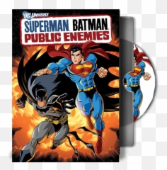 Dvd Folder Icon Superman - Batman Public Enemies from DC In png