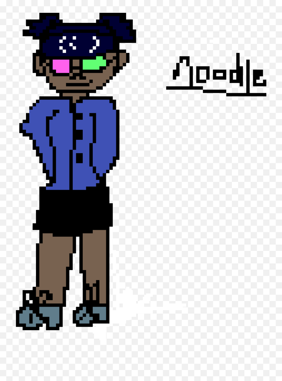 Free Online Pixel Art Drawing Tool - Fictional Character Png,Noodle Gorillaz Icon