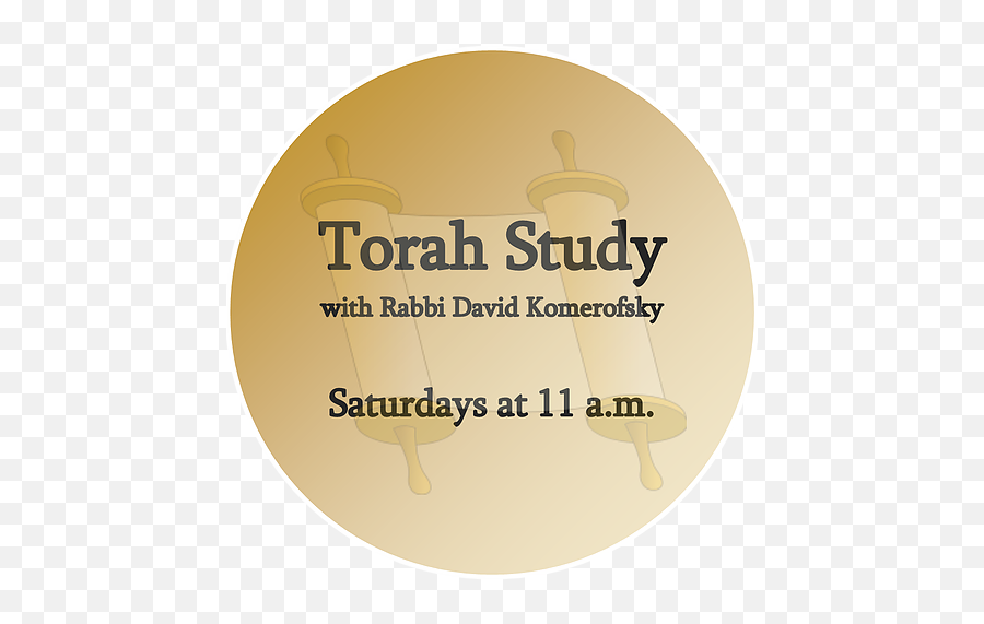 Torah Study Temple - Chai Label Png,Torah Png