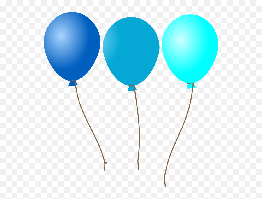 Blue Balloons Png - Balloon 859232 Vippng Celebration Blue Balloons Clip Art,Balloons Transparent