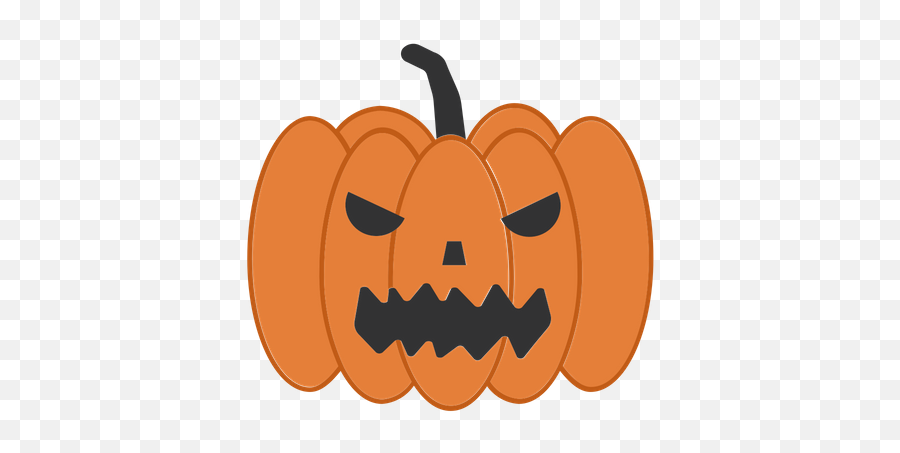 Free Angry Pumpkin Icon Of Flat Style - Available In Svg Png,Pumpkin Icon Free