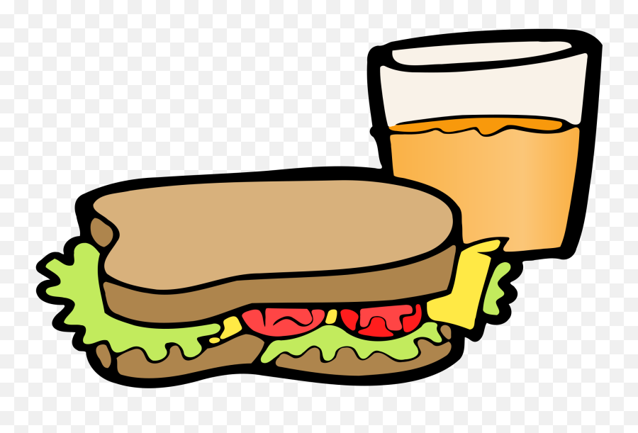 Sandwich Png Clipart - Sandwich Transparent Png Full Size Sandwich And Drink Cartoon,Sandwiches Png