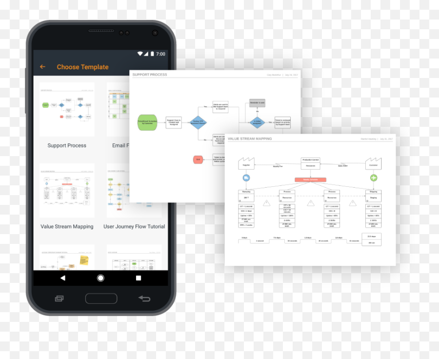 Lucidchart Android App - Lucidchart Android Png,Cara Ganti Icon Batre Android