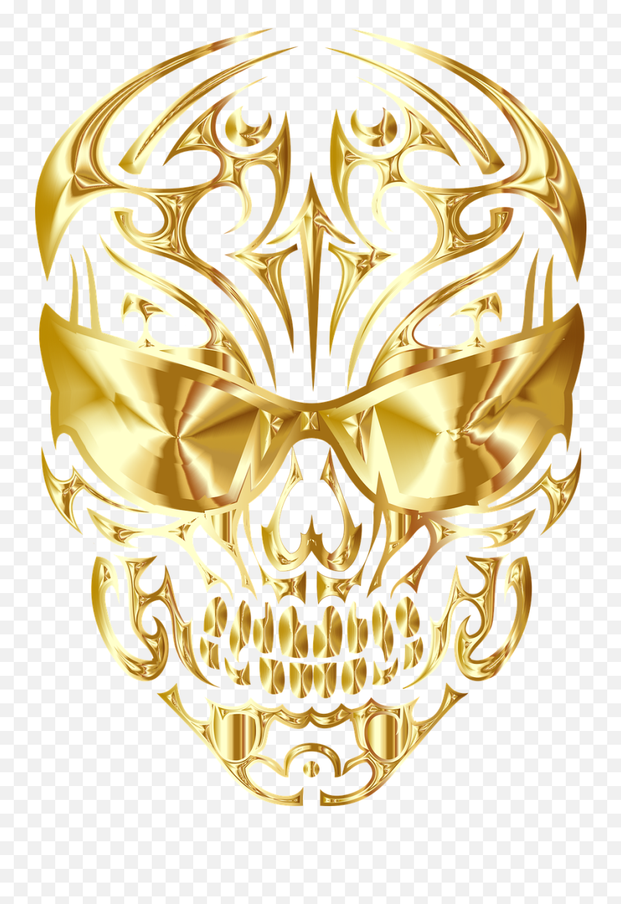 Skull Tribal Head - Free Vector Graphic On Pixabay Scary Png,Free Skull Icon