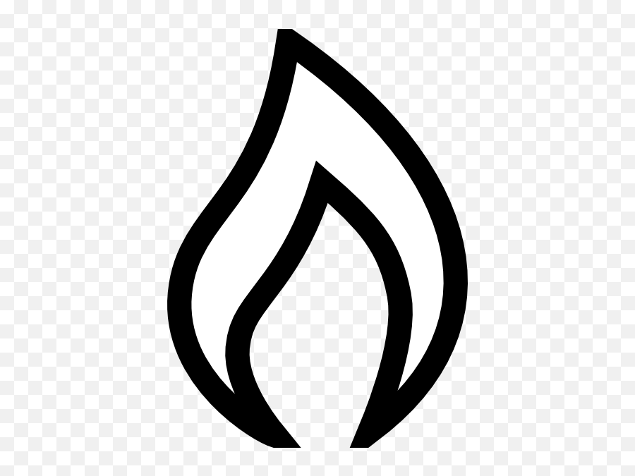 Simple Infinity Sign Drawing - Natural Gas Black And White Png,Simple Fire Icon