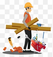 Construction Tools Png Clipart - Full Size Clipart 4897783 Construction Tools Clip Art,Construction Worker Png