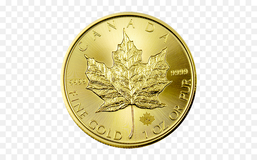 Canadian Maple Leaf Gold Coins Spot Price Current - 2015 Canadian Maple Gold Leaf Coin Png,Canada Maple Leaf Png