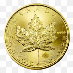 Canadian Maple Leaf Gold Coins Spot Price Current - 2015 Canadian Maple Gold Leaf Coin Png,Canada Maple Leaf Png