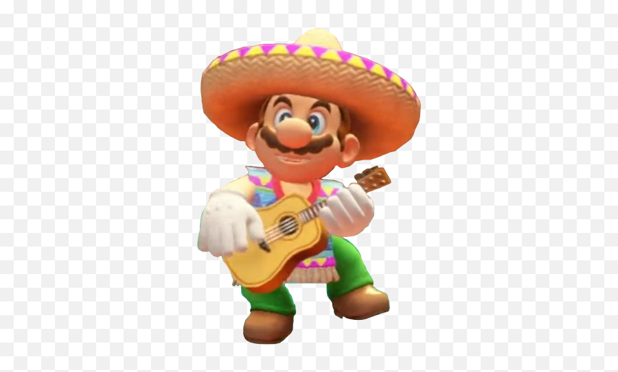 I Made A Transparent Image Of Mario Thinking For Your Condos - Mario Sombrero Png,Thinking Transparent