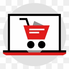 Red Shopping Cart Png Free Image All - Language