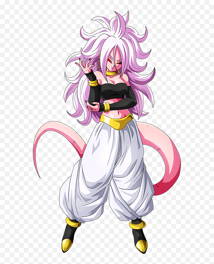Evil Android 21 Dokkan Png Image - Android 21 Deviantart,Android 21 Png