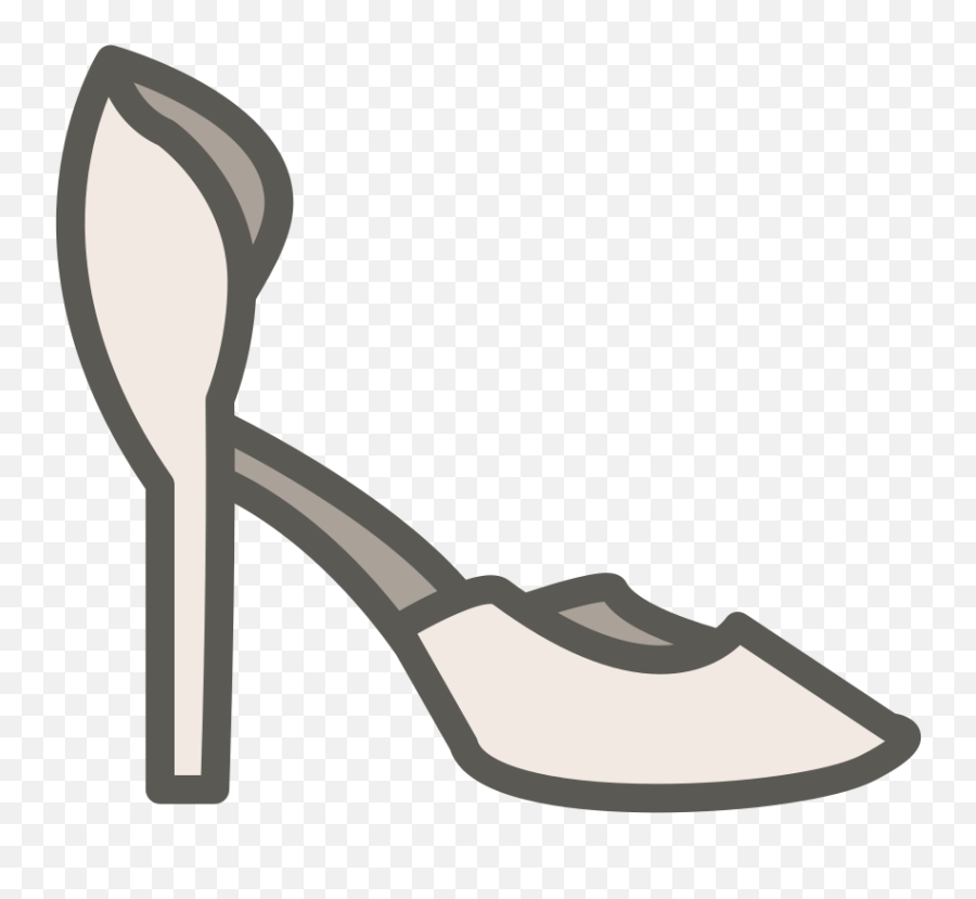Dorsay Pump Icon Women Shoes Iconset Chanut Is Industries - Round Toe Png,Pump Icon