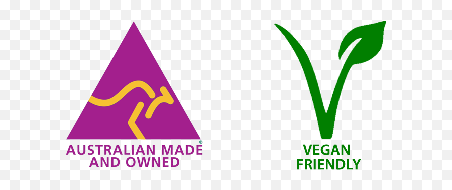 Download Hd Vegan Symbol Png - Made In Australia Label,Vegan Icon
