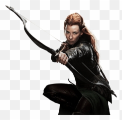 Png Tauriel - Evangeline Lilly Tauriel Wasp,Bow And Arrow Png