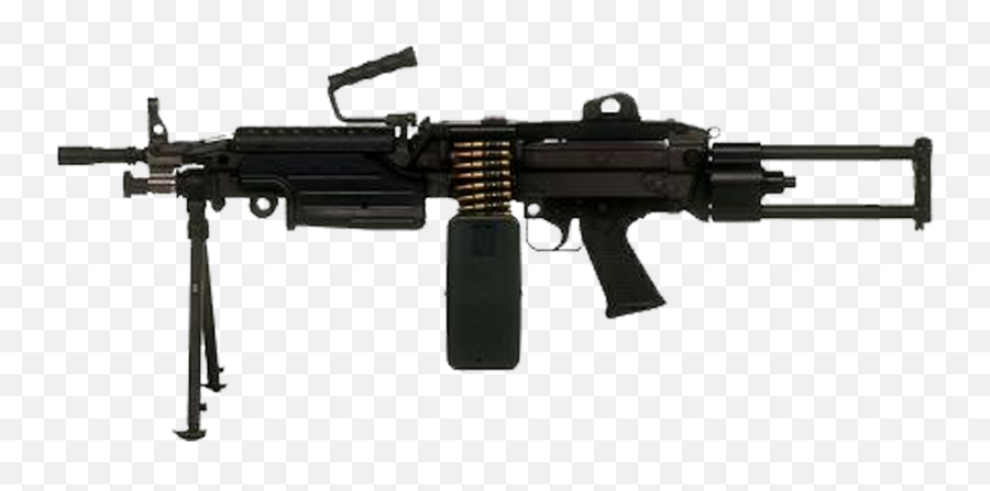Machine Gun Png Clipart - M249 Saw,Machine Gun Png