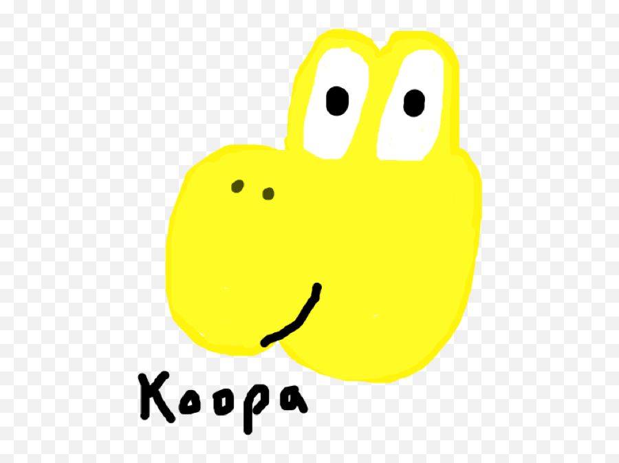 My First Half - Decent Drawing Of Koopa Troopa Layer Cartoon Png,Koopa Troopa Png