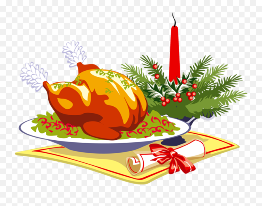 Christmas Lunch For Ldc Clients - Christmas Dinner Clipart Png,Lunch Png