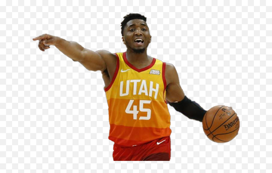 Donovan Mitchell Transparent Background Png Arts - Nba Players Transparent Background,Basketball Transparent Background