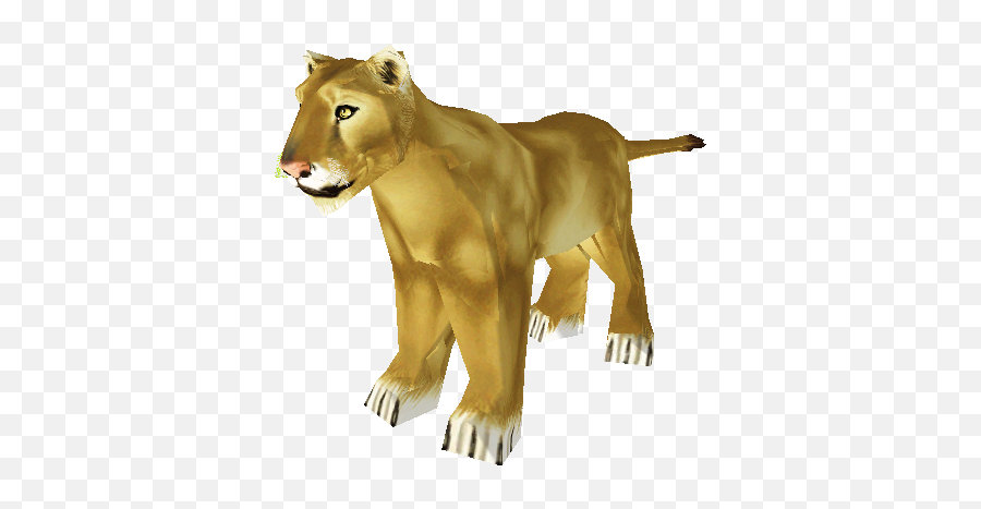 Pc Computer - Zoo Tycoon 2 African Lioness The Models Lion Png,Lioness Png