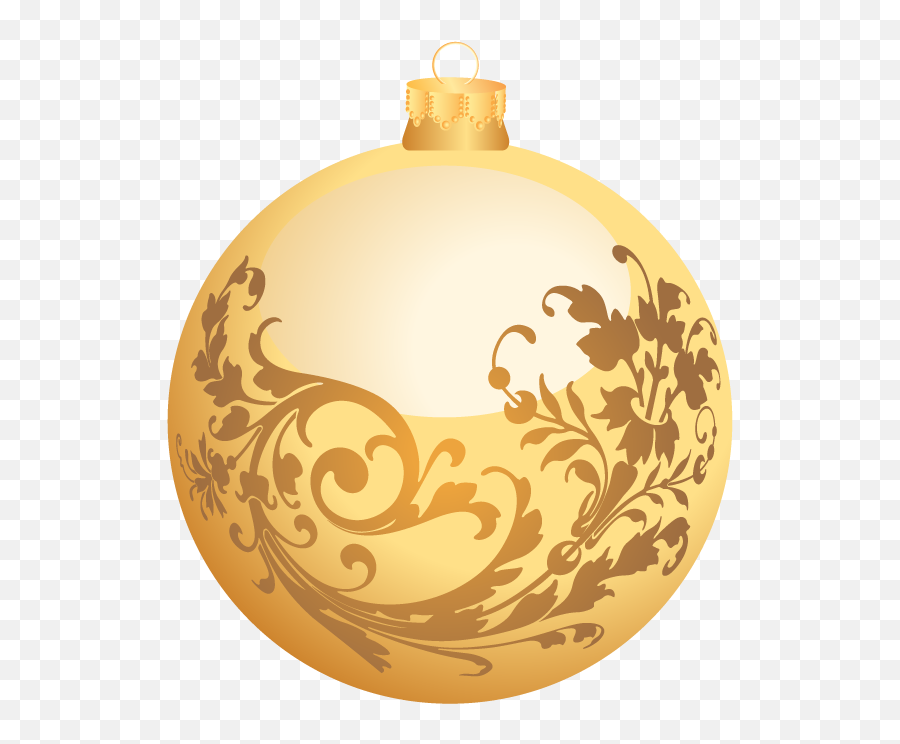 Free Png Christmas Ball - Konfest,Gold Ball Png